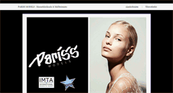 Desktop Screenshot of parissmodels.com